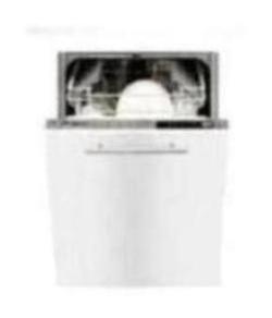 Beko DW451 Slimline Integrated Dishwasher - Silver